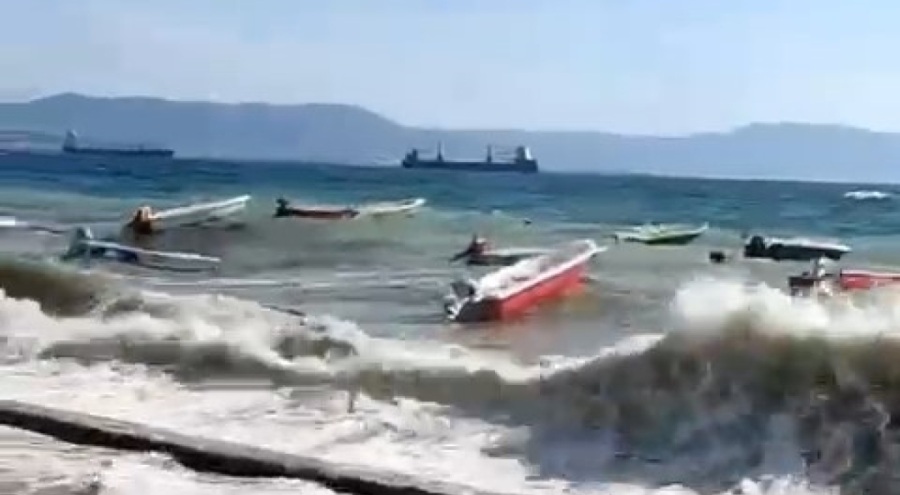 Bursa Kumla'da tekne alabora oldu! 2 kişi yaralandı