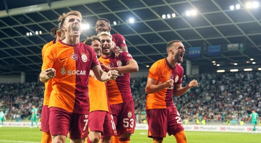 Galatasaray, Olimpija Ljubljana'yı 3-0 yendi!