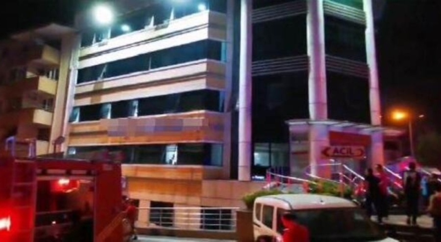Yalova'da hastanede yangın çıktı: Çok sayıda hasta tahliye edildi