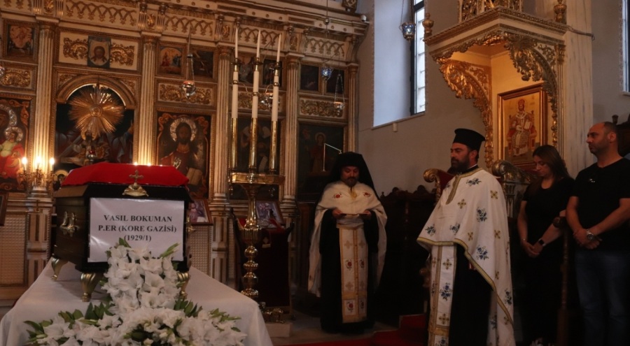 Kore Gazisi Vasıl Bokuman son yolculuğuna uğurlandı
