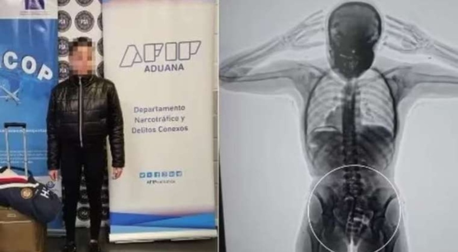 30 bin sterlinlik uyuşturucuyu vajinasında sakladı!