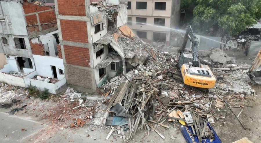 Bursa Beşyol'da 'İstanbul Caddesi Kentsel Dönüşüm Projesi' yürütülüyor