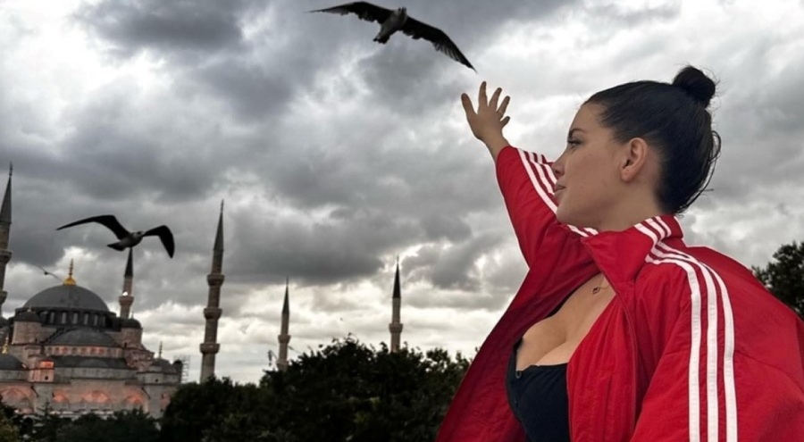 Wanda Nara çocuklarıyla İstanbul gezisinde