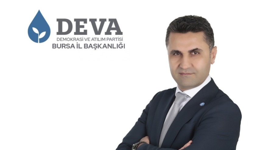 Deva Partisi Bursa Osmangazi ilçe başkanı İlhan Menge oldu!