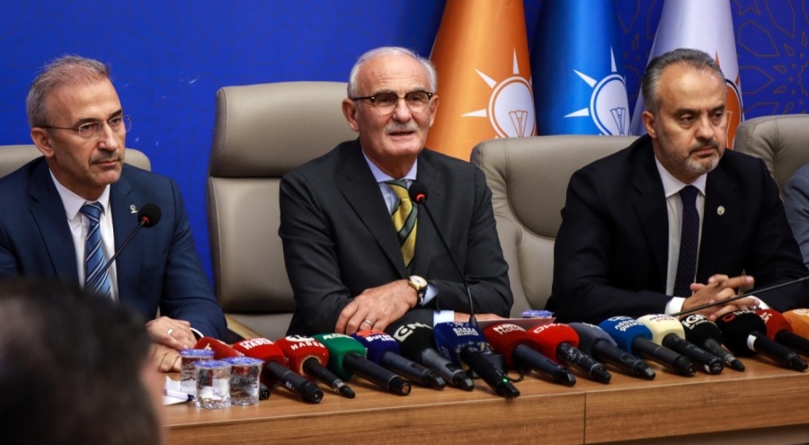 AK Parti Yerel Yönetimler Başkanı Yusuf Ziya Yılmaz, Bursa'da konuştu