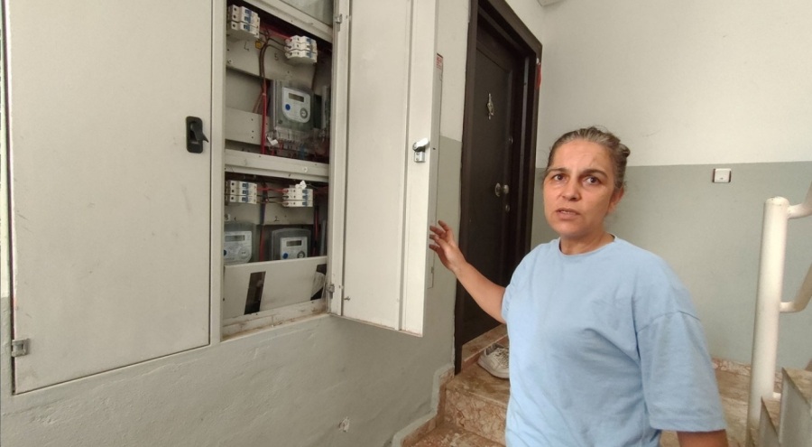 Antalya'da kiracı kadına elektik saati zulmü