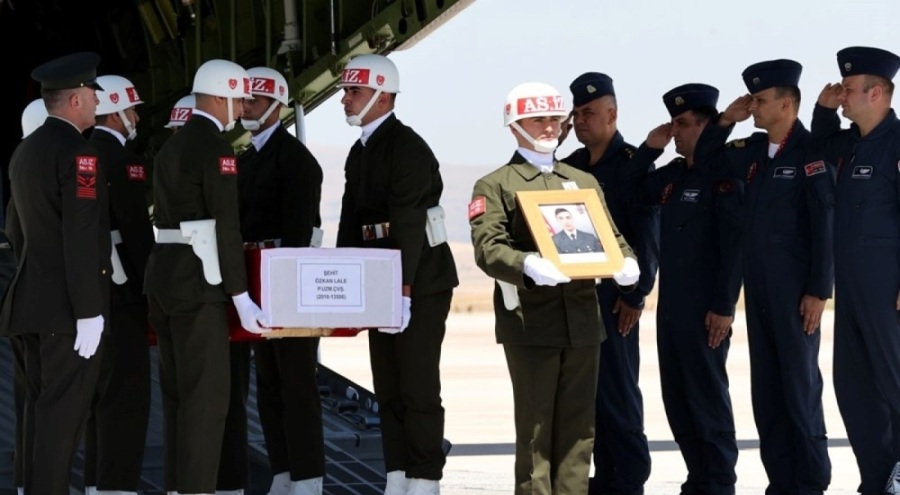 Pençe - Kilit Harekatı'nda şehit olan askerlere acı veda!