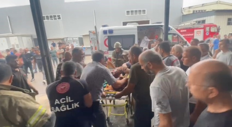 Bursa'da yakıt dolu varil bomba gibi patladı: Ortalık savaş alanına döndü!