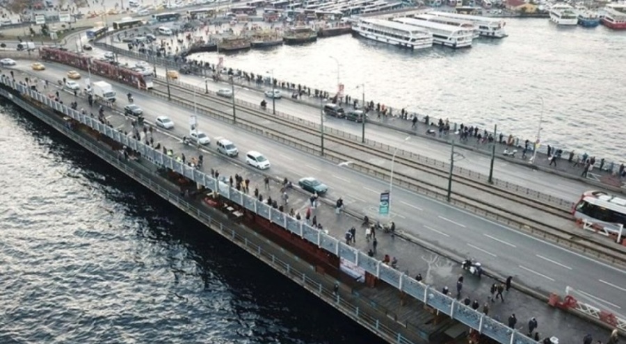 Galata Köprüsü'nde yenileme çalışması bu gece başlıyor