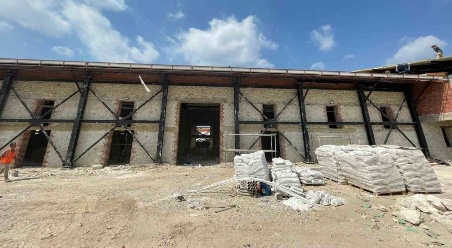 Eski çırçır fabrikası sanat merkezi oldu