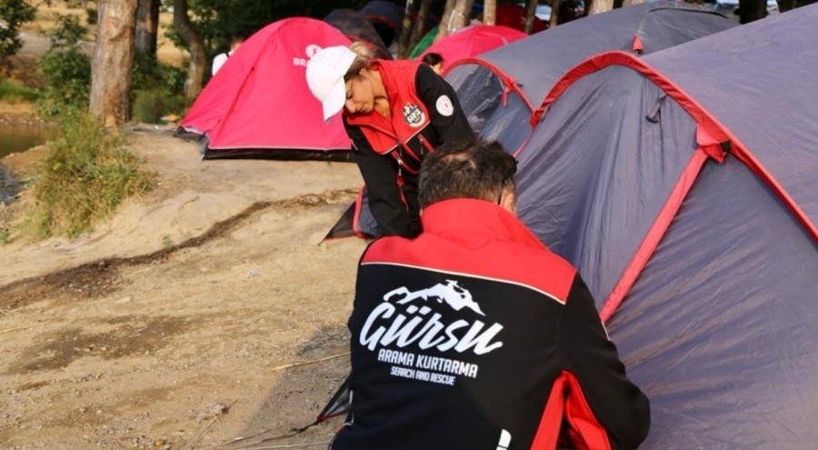 Gürsu Arama Kurtarma Ekibi, eğitim kampı düzenledi