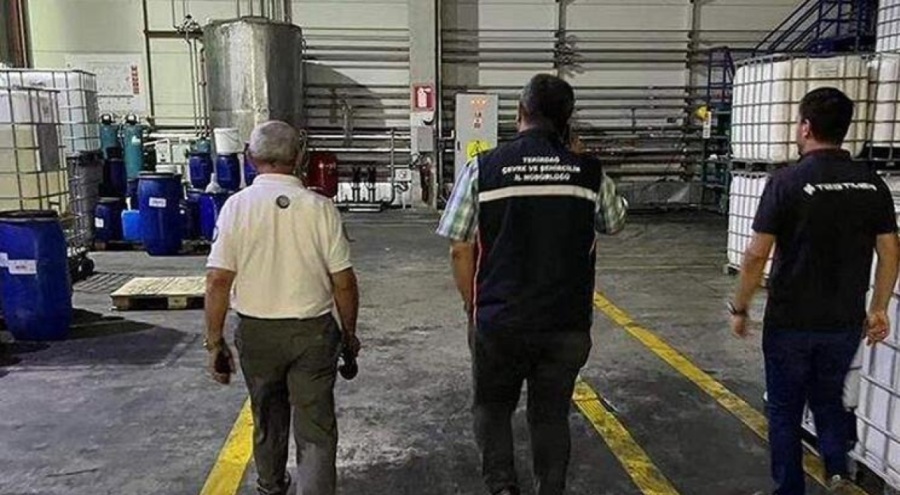 Çorlu'da 12 fabrikaya eş zamanlı koku operasyonu! Numuneler alındı