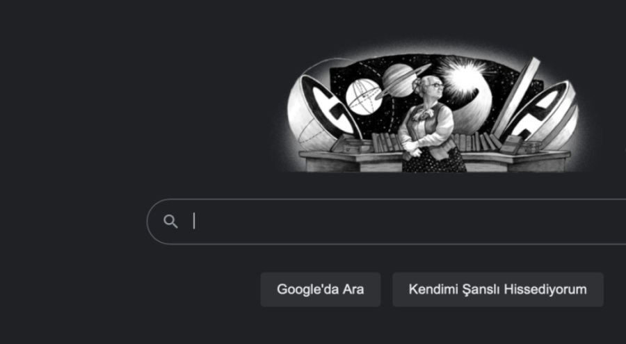 Google'dan Türkiye'den ilk kadın gök bilimcisine özel Doodle