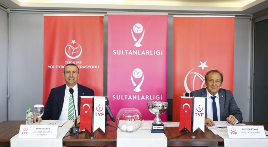 Voleybol Sultanlar Ligi'nde yeni sezonunun fikstürü çekildi