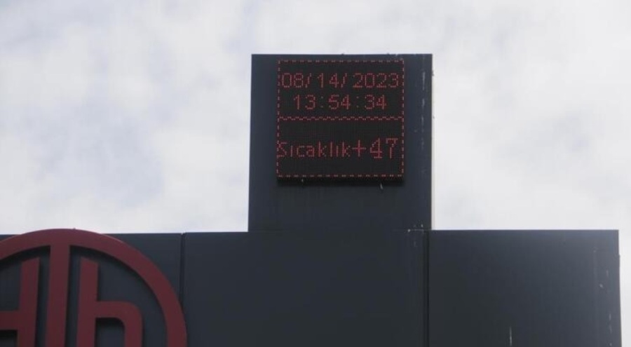 Diyarbakır'da termometreler 47 dereceyi gösterdi