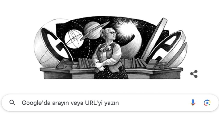Google, Türk astronom ve matematikçi Prof. Dr. Nüzhet Gökdoğan'a özel "Doodle" hazırladı!