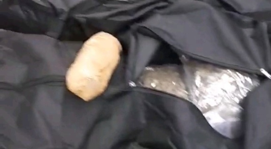 Sınırda 145 kilogram esrara el konuldu