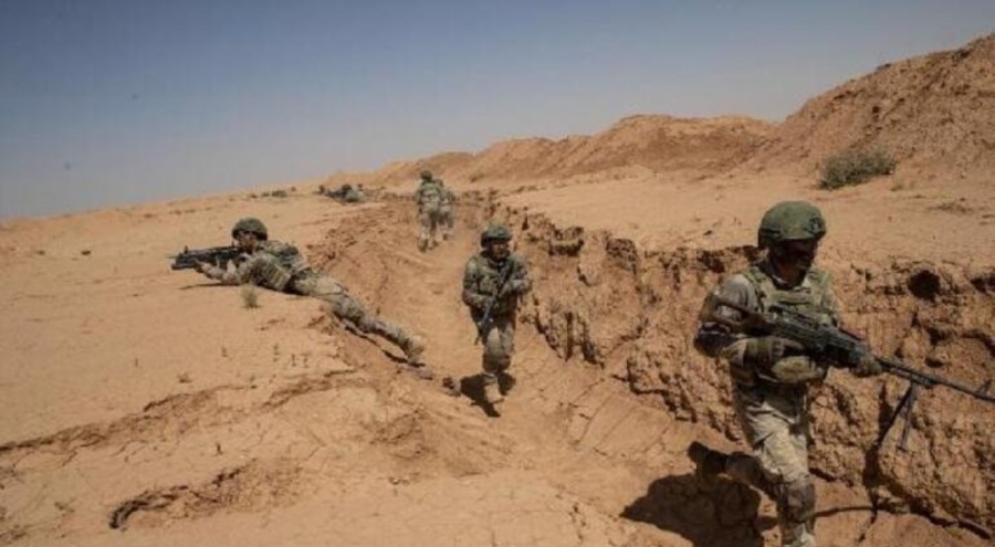 Mehmetçik Eyyam-ı Bahur sıcaklarında görev başında