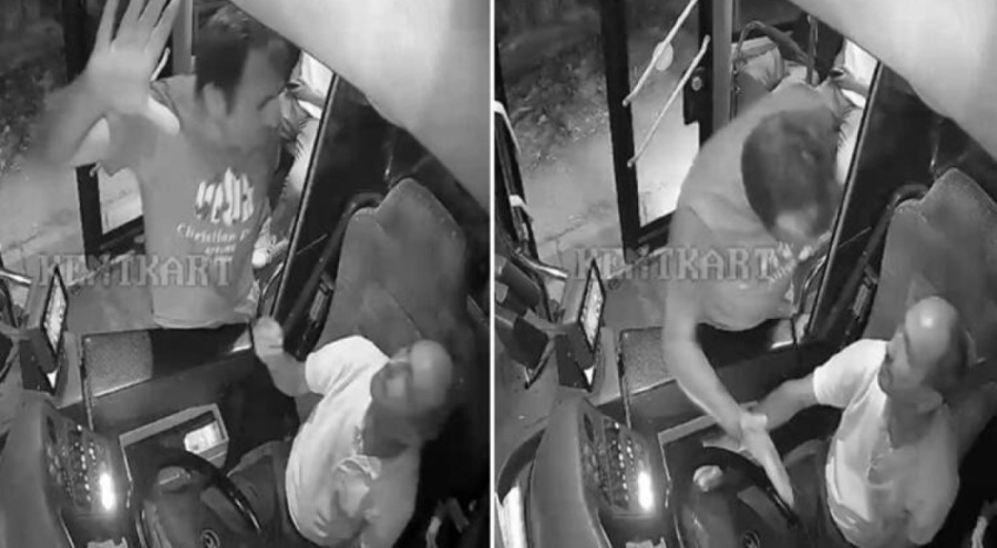 Isparta'da otobüs şoförüne saldırı: 'İstediğim yerde duracaksın'