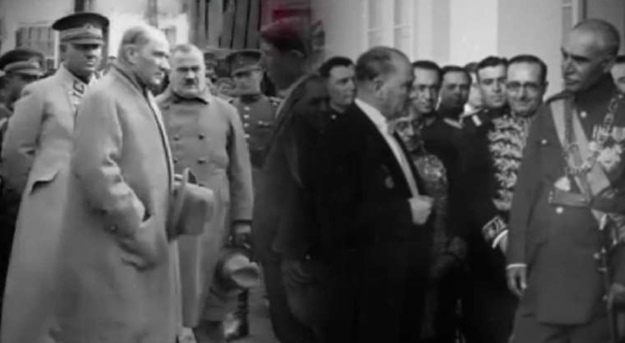 Atatürk'ün hiç yayımlanmamış görüntüleri ortaya çıktı