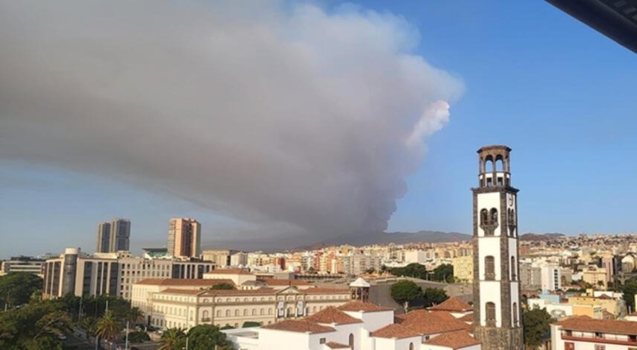 Tenerife Adası'nda yangın! 4 köy boşaltılacak