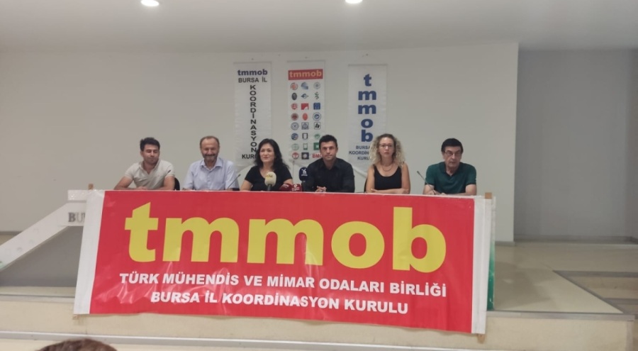 TMMOB Bursa İKK: 24 yıldır tedbir alınmadı!