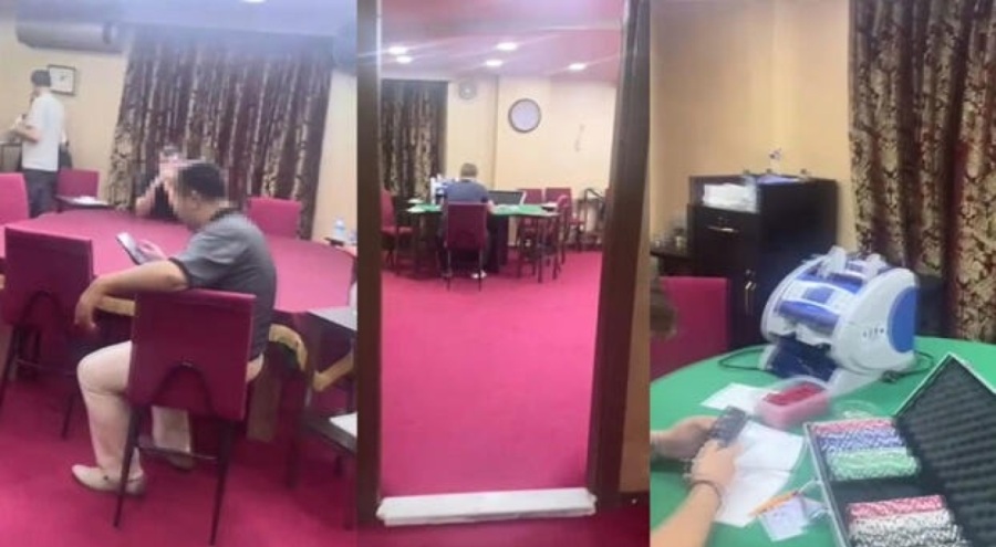 Kumarhane baskınında 1 milyon 470 bin lira ele geçirildi