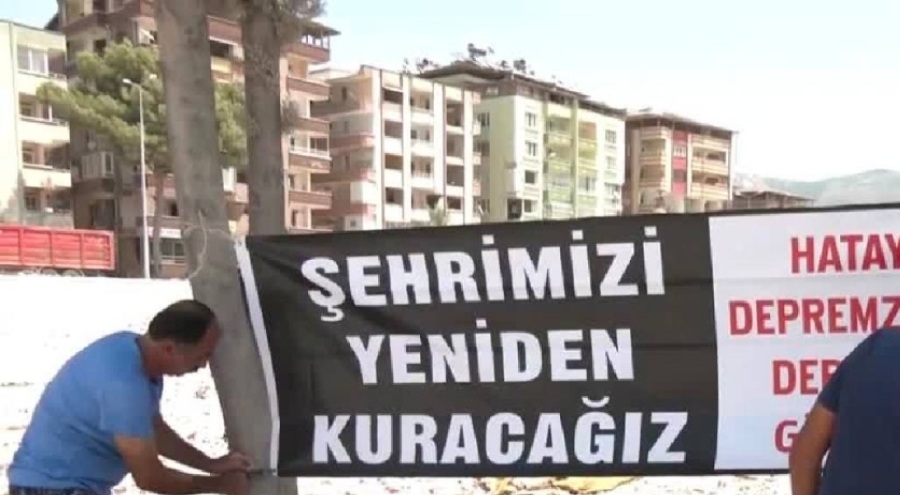 Hatay'da 'Depremzede Derneği' kuruluyor