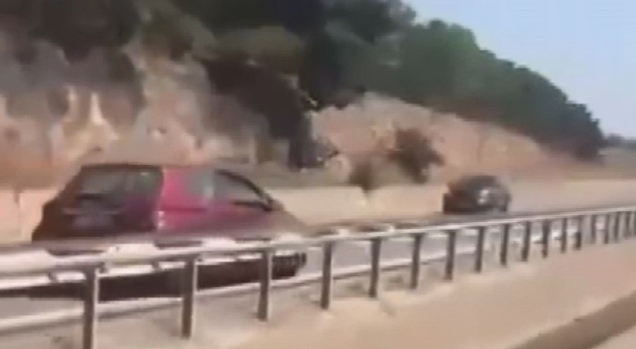 Bursa'da otoyolda kilometrelerce ters şeritten gitti!
