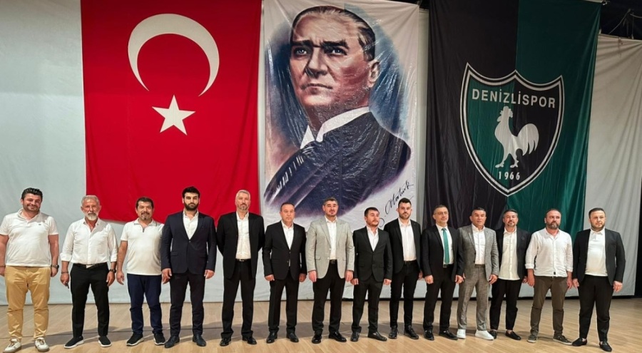Denizlispor'da Başkan Uz güven tazeledi
