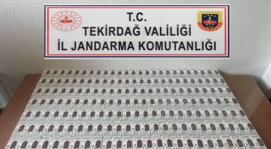 210 bin lira değerinde elektronik sigara ele geçirildi