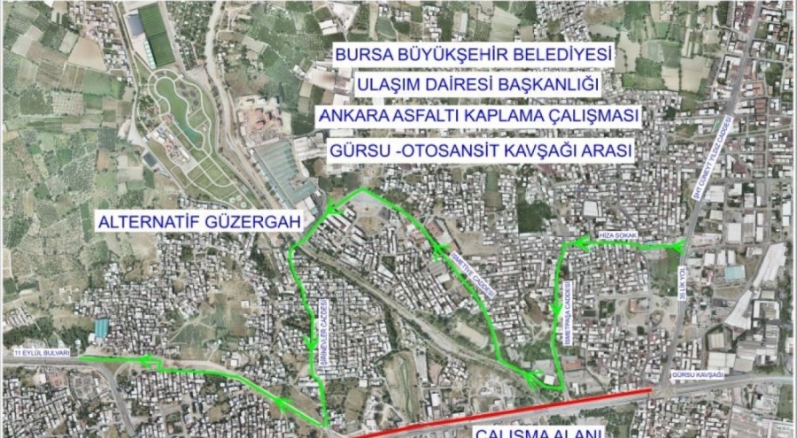 Bursa-Ankara yolu trafiğe kapatılacak