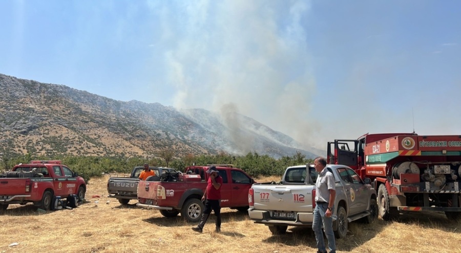 Diyarbakır'da korkutan yangın