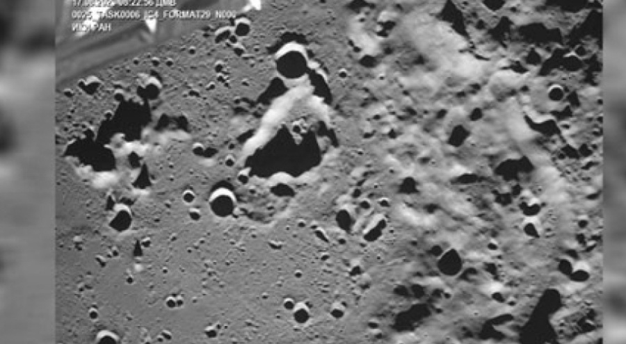 Luna-25'den Ay yüzeyinin ilk fotoğrafı yayınlandı