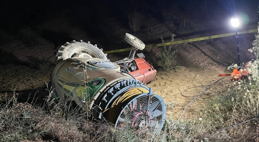 Bursa İznik'te traktörün altında kalan adam feci şekilde can verdi!