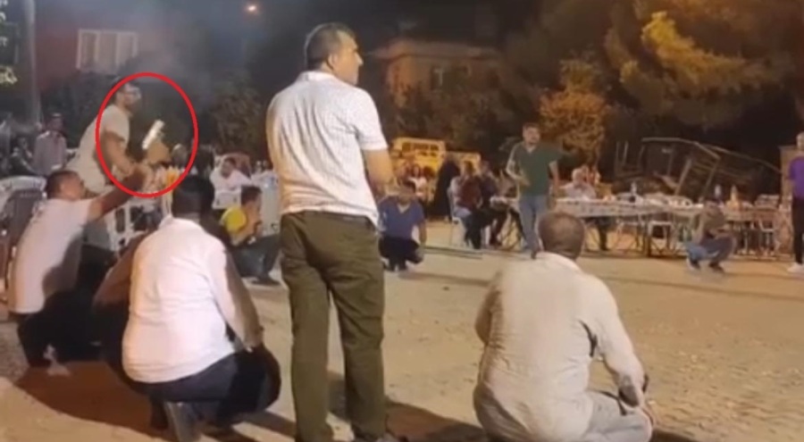 Bursa'da köy düğününde silahlı eğlence!