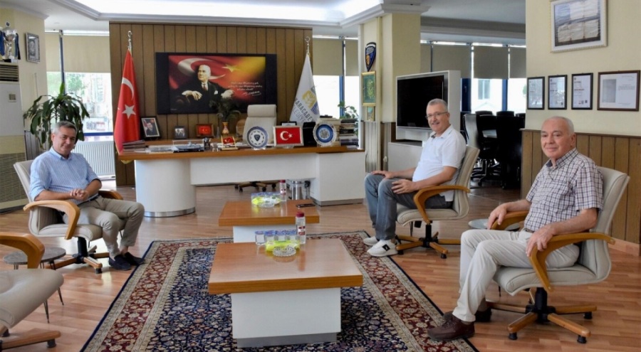 Tanrıverdi'den Başkan Özkan'a ziyaret