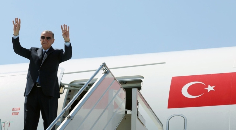 Erdoğan, Macaristan'da liderlerle bir araya geldi