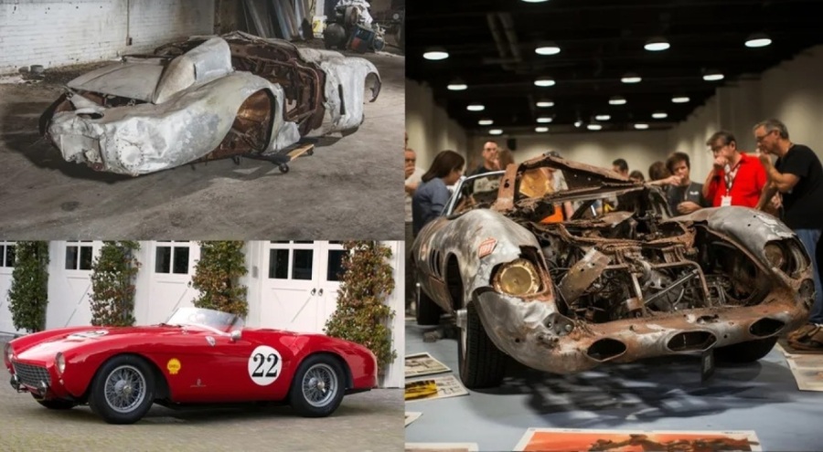 1954 model hurda Ferrari 2 milyon dolara satıldı