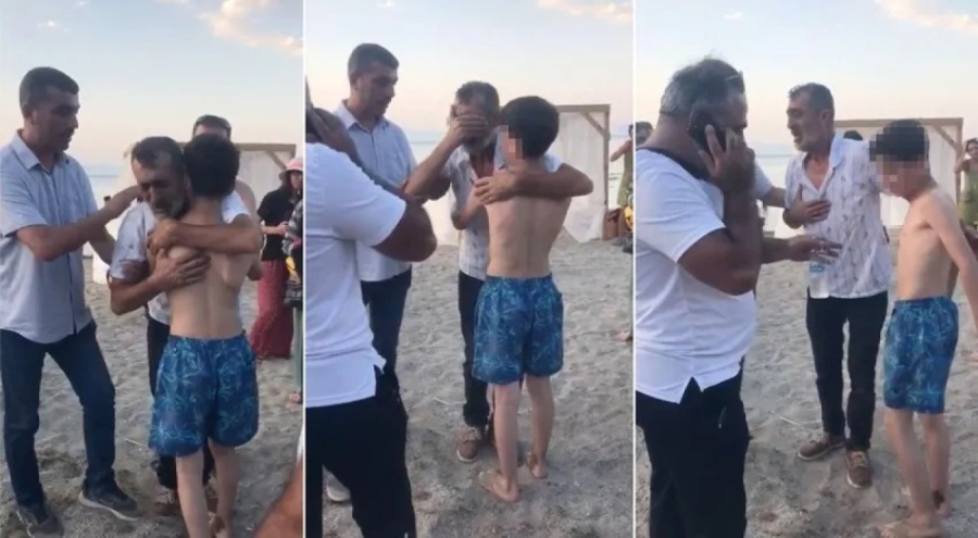 Öldü sandığı oğlunun yürüyerek geldiğini görünce sevinçten gözyaşlarına boğuldu