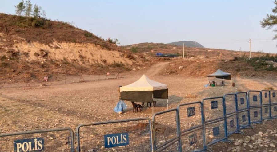 Akbelen'in bir ay sonra geldiği manzara: "Nöbet tutan askere bile sadece çadır gölgesi kalmış"