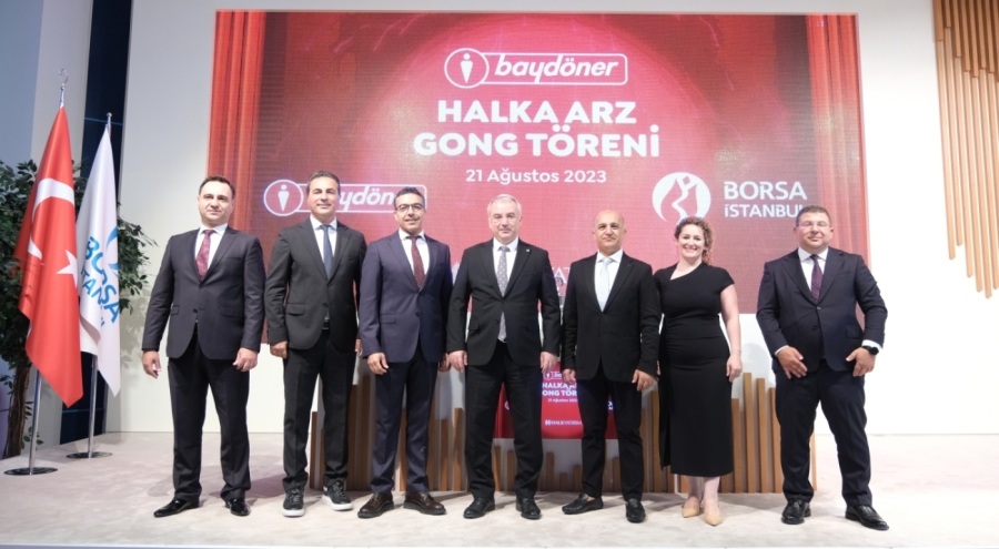 Borsa İstanbul'da gong Baydöner Restoranları AŞ için gong çaldı