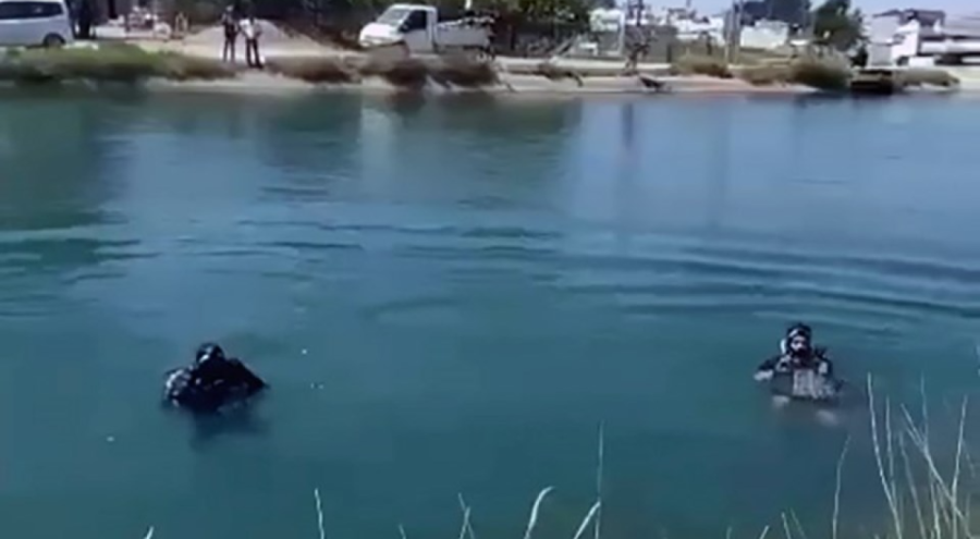 Adana'da sulama kanalına düşen Yaprak, kayboldu