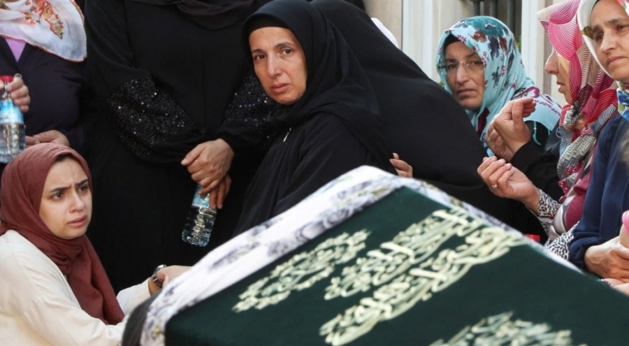 Kocası Şehmuz Çap tarafından katledilen Meryem defnedildi