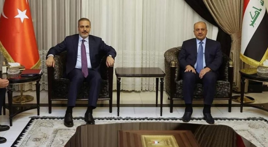 Bakan Fidan, Irak Savunma Bakanı Abbasi ile görüştü