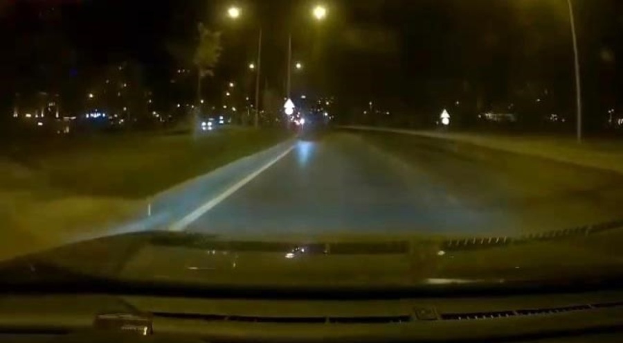 Bursa'da scooter ile tehlike saçtı