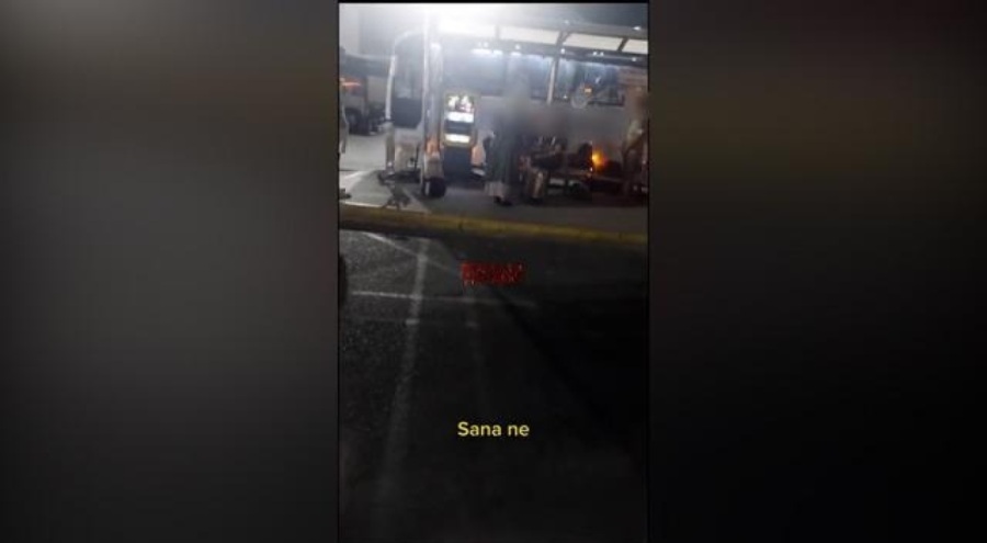 İstanbul'da öpüşen gençlere ateş püskürdü!