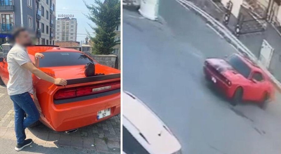Drift atan sürücüye ceza, trafikten men edildi