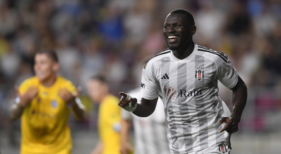 Beşiktaş'ın yeni transferi Colley, Dinamo Kiev'i de boş geçmedi