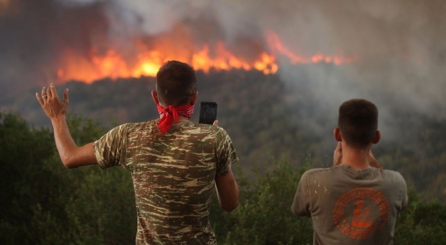 Yunanistan'daki orman yangınlarında "kundaklama teşebbüsleri" tespit edildi